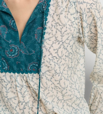Pepe Jeans Gisela bluse hvid