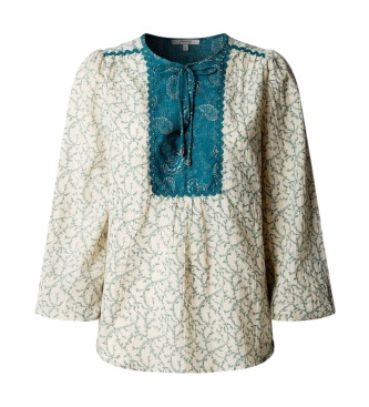 Pepe Jeans Gisela bluse hvid