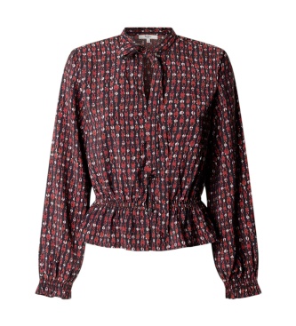 Pepe Jeans Rød Jessica-bluse