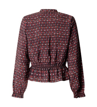 Pepe Jeans Rød Jessica-bluse