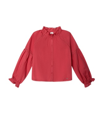 Pepe Jeans Blusa Joy vermelho