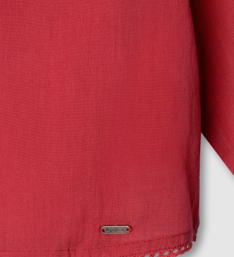 Pepe Jeans Blusa Joy vermelho
