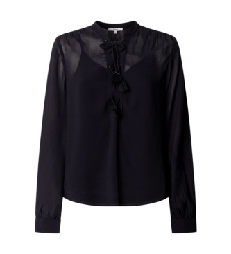 Pepe Jeans Julianna bluse sort