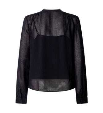 Pepe Jeans Julianna bluse sort