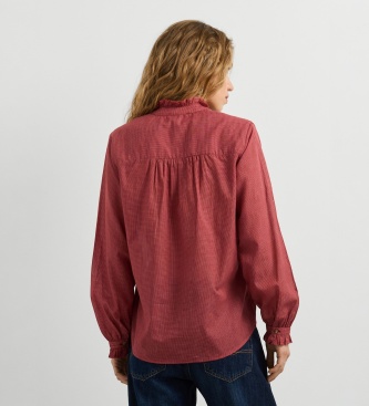 Pepe Jeans June bluse rød