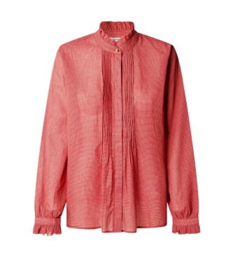 Pepe Jeans June bluse rød