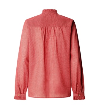 Pepe Jeans June bluse rød