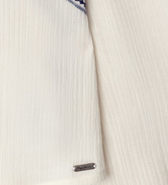 Pepe Jeans Blusa Nevya branco sujo