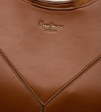 Pepe Jeans Celestia Hexia taske brun