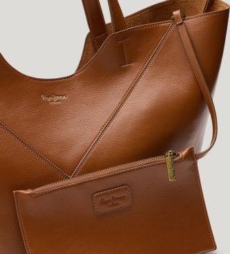 Pepe Jeans Celestia Hexia taske brun