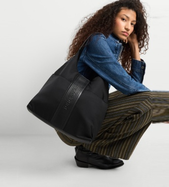 Pepe Jeans Bolsa Jarett Wander preta