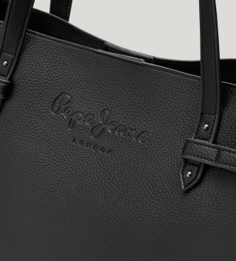 Pepe Jeans Bolsa Sabina Key preta