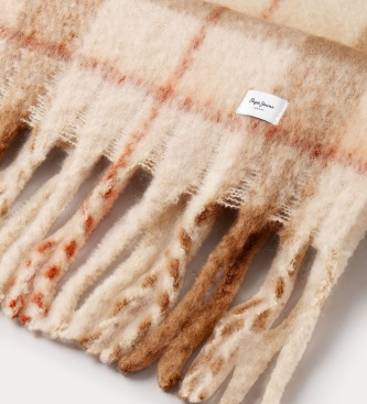 Pepe Jeans Schal Palmira beige
