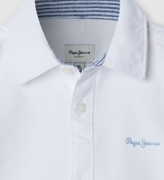 Pepe Jeans Hemd Broddies weiß
