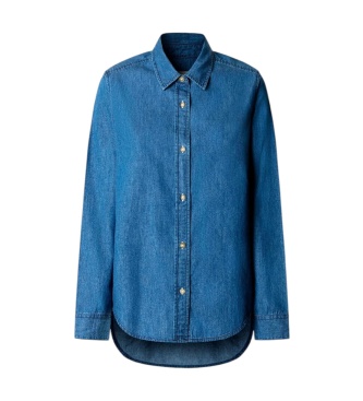 Pepe Jeans Lane Classic skjorte blå