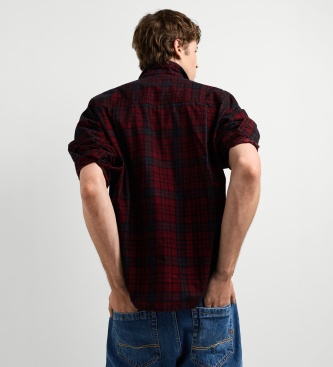 Pepe Jeans Camisa Reading vermelha