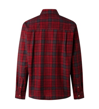 Pepe Jeans Camisa Reading vermelha