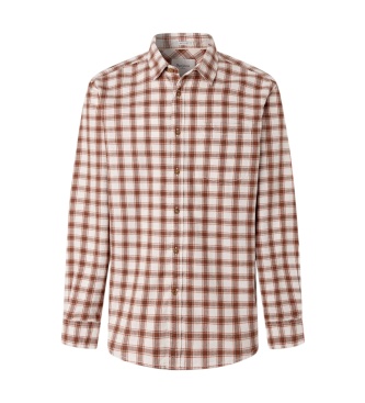 Pepe Jeans Camisa Reimes marrón