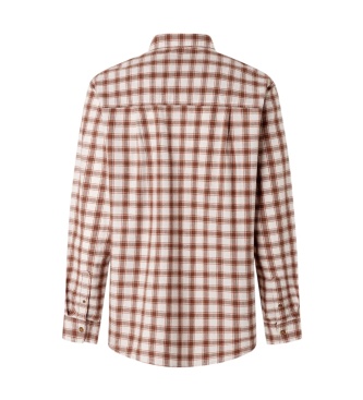 Pepe Jeans Camisa Reimes marrón