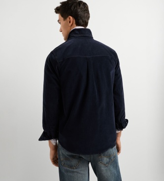 Pepe Jeans Marineblaues Hemd River