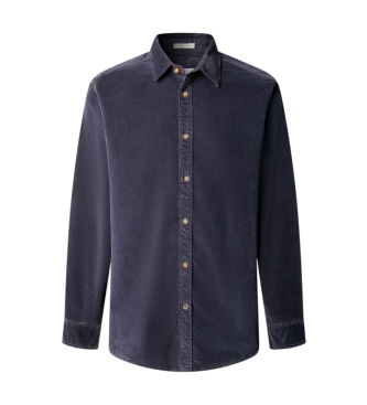 Pepe Jeans Marineblaues Hemd River