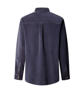 Pepe Jeans Marineblaues Hemd River