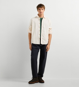 Pepe Jeans Chemise River blanc cassé