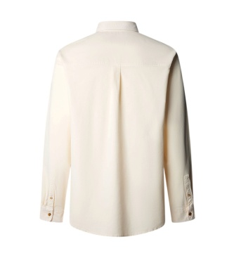 Pepe Jeans Chemise River blanc cassé