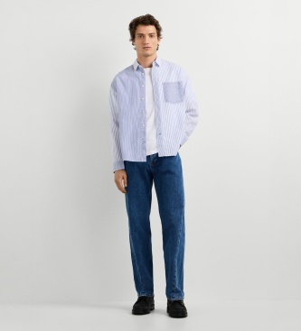 Pepe Jeans Chemise Roma bleu