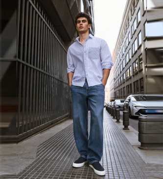 Pepe Jeans Chemise Roma bleu