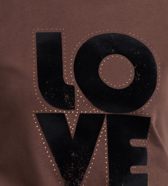 Pepe Jeans Beatrisa Brown T-Shirt