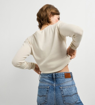 Pepe Jeans Off-White White T-Shirt