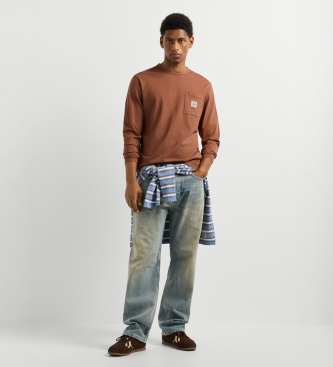 Pepe Jeans Brown Jude T-shirt