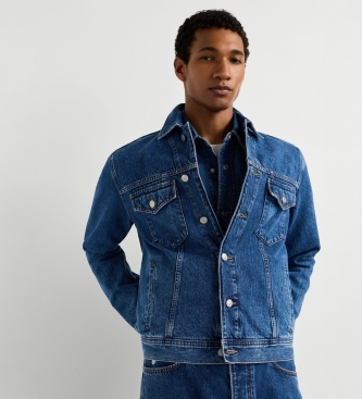Pepe Jeans Trucker jack Albion blauw