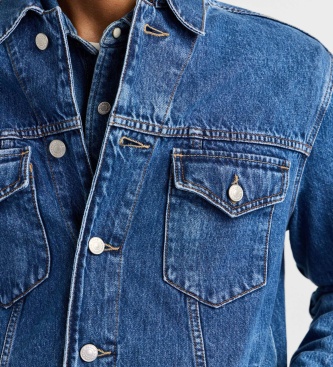 Pepe Jeans Trucker jack Albion blauw