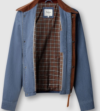 Pepe Jeans Blauw Bravent jack