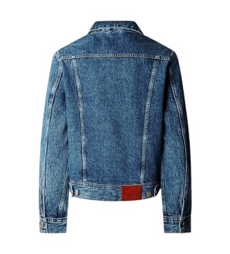 Pepe Jeans Crescent Trucker jack blauw