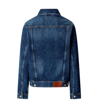 Pepe Jeans Crescent Trucker jack blauw