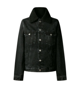 Pepe Jeans Zwart Crescent Teddy jack