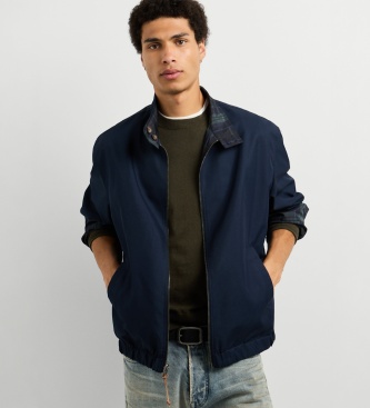 Pepe Jeans Omkeerbaar Harrington jack blauw