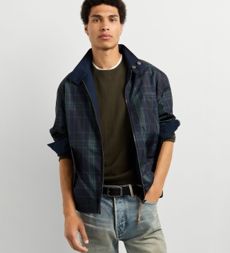 Pepe Jeans Omkeerbaar Harrington jack blauw