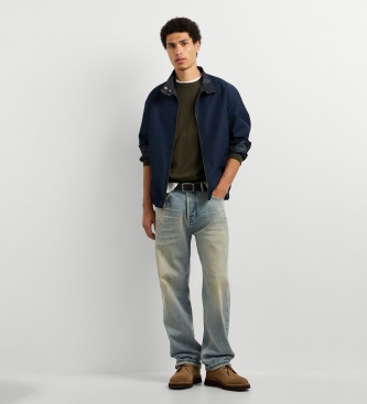 Pepe Jeans Omkeerbaar Harrington jack blauw