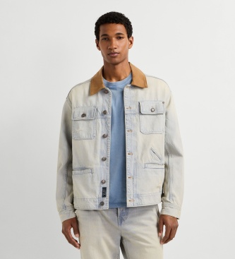 Pepe Jeans Walt Worker jack blauw
