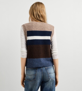 Pepe Jeans Gilet Alani multicolore
