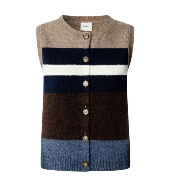 Pepe Jeans Gilet Alani multicolore