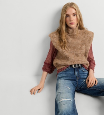 Pepe Jeans Gilet Anette beige