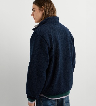 Pepe Jeans Borg marin polaire