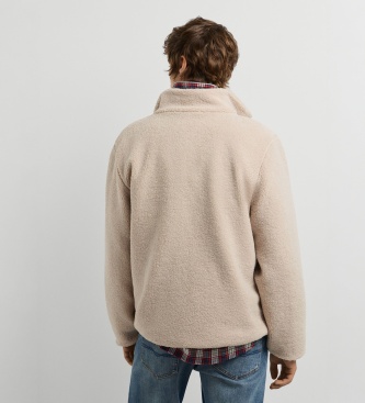 Pepe Jeans Borg polaire beige