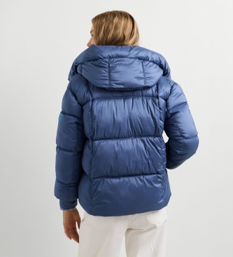Pepe Jeans Gewatteerde jas Lauren Short blauw