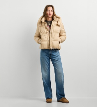 Pepe Jeans Lauren Short jas beige